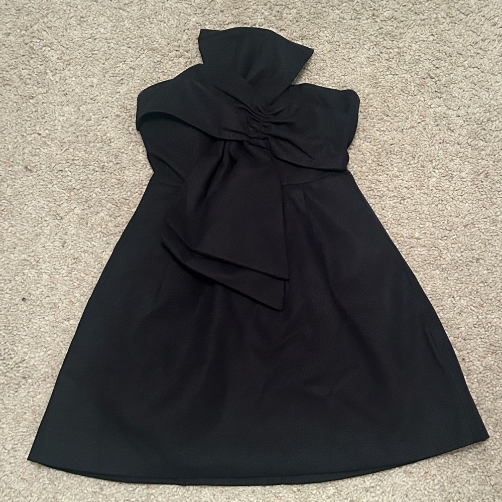 Black Strapless Dress